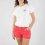 DEELUXE EST 74 Rose Tshirt /off white