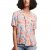 SUPERDRY Vintage Beach Resort Shirt /hibiscus navy
