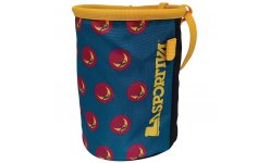 LA SPORTIVA Climbing On The Moon Chalk Bag /turchese giallo