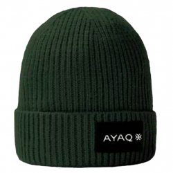 Buy AYAQ Damma Bonnet Chaud 100% Merinos /deep green