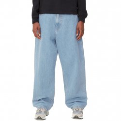 Buy CARHARTT WIP Brandon Pant Smith W /blue stone bleached