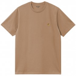 Buy CARHARTT WIP Chase Ss Tshirt /peanut gold