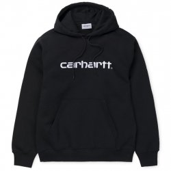 Buy CARHARTT WIP Hooded Carhartt Sweat /black white