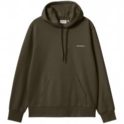 Buy CARHARTT WIP Hooded Script Embroidery Sweat /cypress white