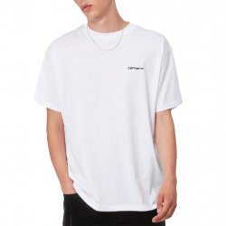 Buy CARHARTT WIP SS Script Embroidery T-Shirt /white black