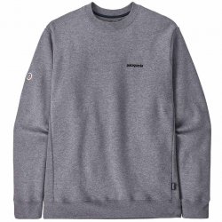 Buy PATAGONIA Fitz Roy Icon Uprisal Crew Sweatshirt /gravel heather