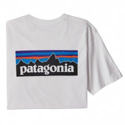 Buy PATAGONIA P6 Logo Responsabili-Tee /white