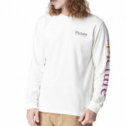 Buy PICTURE ORGANIC Dewatto Ls Tee /white