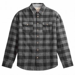 Buy PICTURE ORGANIC Hillsboro Shirt /black grey