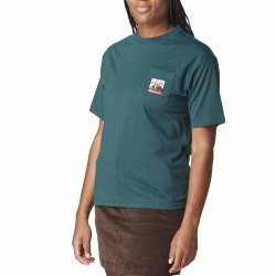 Buy PICTURE ORGANIC Kiarra Pocket Tee /deep water