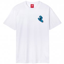 Buy SANTA CRUZ Screaming Hand Chest T-Shirt /white