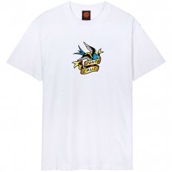 Buy SANTA CRUZ Sommer Sparrow Front T-Shirt /white