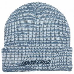 Buy SANTA CRUZ Strip Marl Beanie W /blue heather