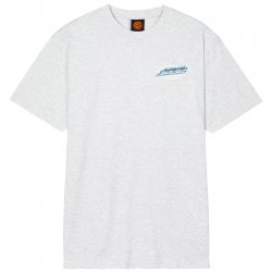 Buy SANTA CRUZ T-Shirt Global Flame Dot /athletic heather