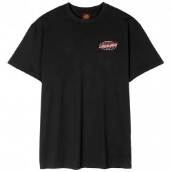 Buy SANTA CRUZ T-Shirt Global Flame Dot /black