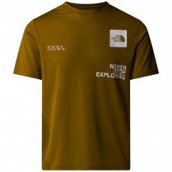 Buy THE NORTH FACE Graphic Boxes Foundation Ss Tee /moss green