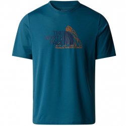 Buy THE NORTH FACE Moutain Foundation Ss Tee /mallard blue