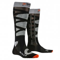 Buy X SOCKS Ski Control 4.0 /anthracite melange stone grey melange