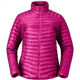 NORRONA Trollveggen Superlight Down800 Jacket W /festival fuchsia