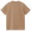 CARHARTT WIP Chase Ss Tshirt /peanut gold