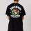 JACKER Fight Flower T-Shirt /black