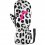 REUSCH Carter R-Tex Xt Mitten Jr /white grey leopard