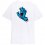 SANTA CRUZ Screaming Hand Chest T-Shirt /white