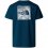 THE NORTH FACE S/s Redbox Celebration Tee /midnight petrol