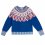 WHITE STUFF Sapphire Fairisle Jumper /blue multi