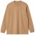 CARHARTT WIP Chase Ls Tshirt /peanut gold