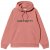 CARHARTT WIP Hooded Carhartt Sweat /dusty rose sycamore tree