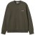 CARHARTT WIP Script Embroidery Sweat /cypress white