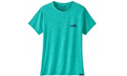 PATAGONIA Cap Cool Daily Graphic Shirt W /'73 skyline subtidal blue x-dye