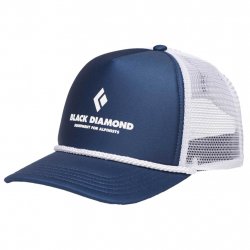 Buy BLACK DIAMOND Flat Bill Trucker Hat /indigo white equipment for alpinist
