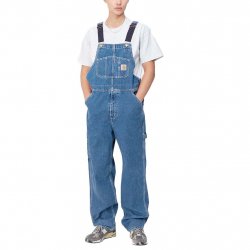 Buy CARHARTT WIP Bib Overall /blue stone washed