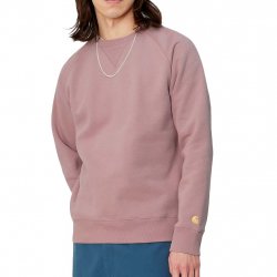 Buy CARHARTT WIP Chase Sweat /glassy pink gold