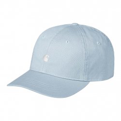 Buy CARHARTT WIP Madison Logo Cap /frosted blue white