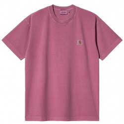 Buy CARHARTT WIP S/s Nelson T-Shirt /magenta garment dyed