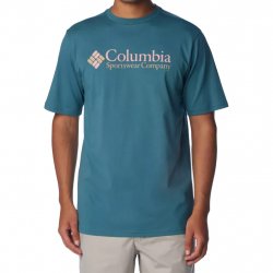 Buy COLUMBIA Csc Basic Logo Short Sleeve /cloudburst Csc Retro logo