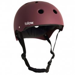 Buy FOLLOW Safety First Helmet /burnt red