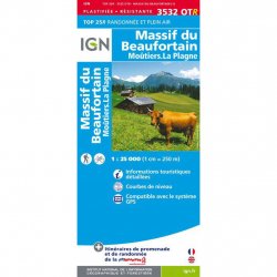 Buy IGN Top 25 Massif du Beaufortain Résistante /3532OTR