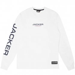 Buy JACKER Hustler Service T-shirt /White