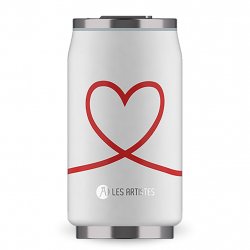 Buy LES ARTISTES Canette Isotherme 280ml /Love