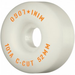 Buy MINI LOGO Wheels (x4) 52mm C Cut II 101A /white