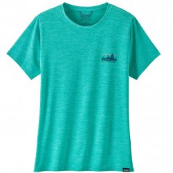 Buy PATAGONIA Cap Cool Daily Graphic Shirt W /'73 skyline subtidal blue x-dye