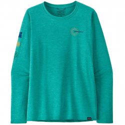 Buy PATAGONIA Ls Cap Cool Daily Graphic Shirt Waters W /subtidal X-Dye
