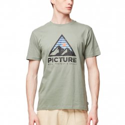 Buy PICTURE ORGANIC Authentic Tee /green spray
