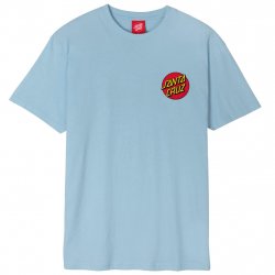Buy SANTA-CRUZ T-Shirt Classic Dot Chest /sky blue