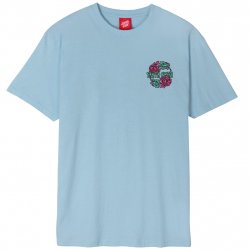 Buy SANTA-CRUZ T-Shirt Dressen Rose Crew Two /sky blue