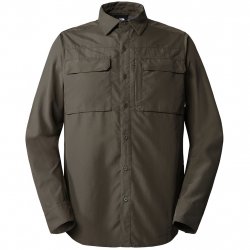 Buy THE NORTH FACE Sequoia Ls Shirt /new taupe green